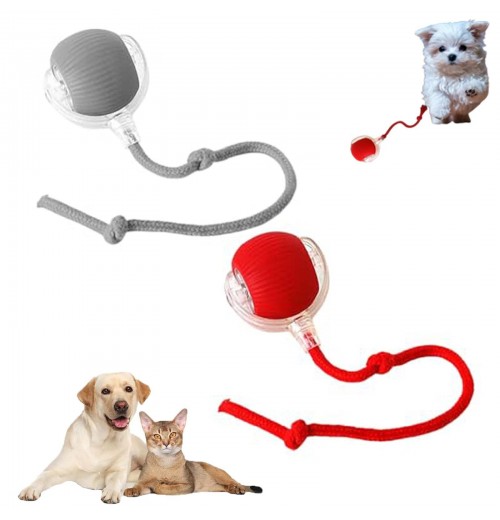 New Automatic Jump Rolling Ball For Dog Smart Dog Toy Ball Electronic Interactive Cat Toy New Automatic Jump Rolling Ball For Dog Smart Dog Toy Ball Electronic Interactive Cat Toy