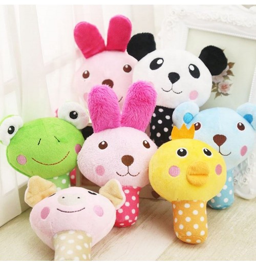 Plush dog bite resistant ball rope sound toy Fruit cartoon animal cat toy Plush dog bite resistant ball rope sound toy Fruit cartoon animal cat toy
