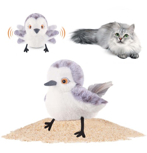 Cat Toys Flapping Bird Lifelike Birds Chirp Rechargeable Touch Activated Interactive Cat Toy Cat Toys Flapping Bird Lifelike Birds Chirp Rechargeable Touch Activated Interactive Cat Toy