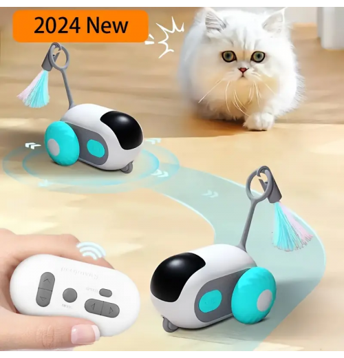 Interactive Smart Electric Remote Control Electric Smart Cat Toy Soothing Little Mouse Cat Teaser Tool Running a sports car Interactive Smart Electric Remote Control Electric Smart Cat Toy Soothing Little Mouse Cat Teaser Tool Running a sports car