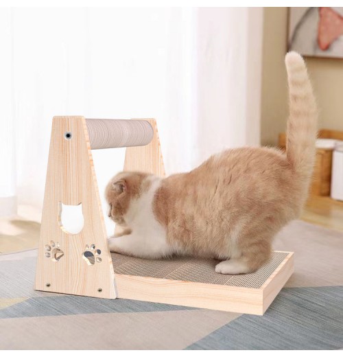 Luxury Pet Cat Furniture Toy Solid Wood Cat Scratcher Post Sisal Multi Function Cat Scratch Post Toys Luxury Pet Cat Furniture Toy Solid Wood Cat Scratcher Post Sisal Multi Function Cat Scratch Post Toys