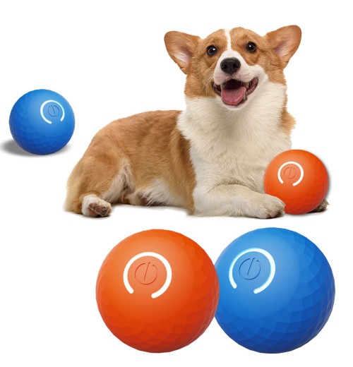 Electric Dog Smart Bouncing Ball Pet Training Dog Cat Interactive Self Moving Toy Automatic Rolling Dog Ball Electric Dog Smart Bouncing Ball Pet Training Dog Cat Interactive Self Moving Toy Automatic Rolling Dog Ball