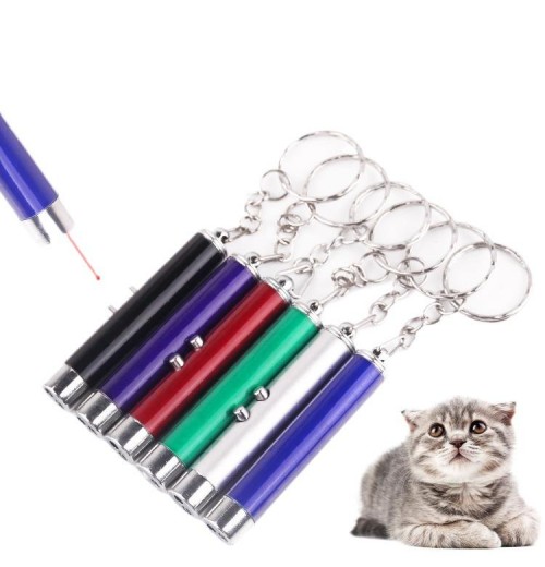 Mixed color LED cat-teasing stick relief laser pointer red dot cat-teasing pen interactive toy customize logo promotional gift Mixed color LED cat-teasing stick relief laser pointer red dot cat-teasing pen interactive toy customize logo promotional gift