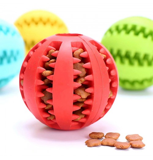 Dog Toy Interactive Durable Soft Rubber Ball Puppy Cat Chew Toys Dog Food Treat Feeder Tooth Cleaning Ball IQ Training Ball Dog Toy Interactive Durable Soft Rubber Ball Puppy Cat Chew Toys Dog Food Treat Feeder Tooth Cleaning Ball IQ Training Ball